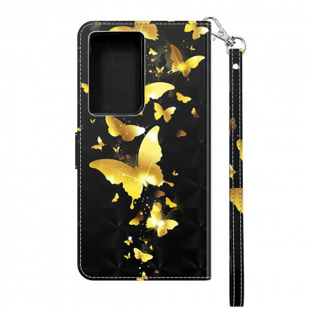 Samsung Galaxy S21 Ultra 5G Case Yellow Butterflies