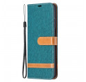 Samsung Galaxy S21 Ultra 5G Case Fabric and The
ather Effect with Strap