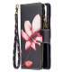 Case Samsung Galaxy S21 Ultra 5G Zipped Pocket Flower