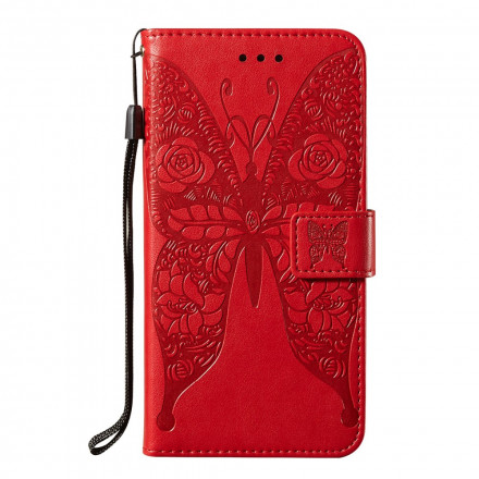 Case Samsung Galaxy S21 5G Butterfly Flower Pattern