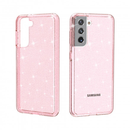 Samsung Galaxy S21 5G Clear Glitter Case