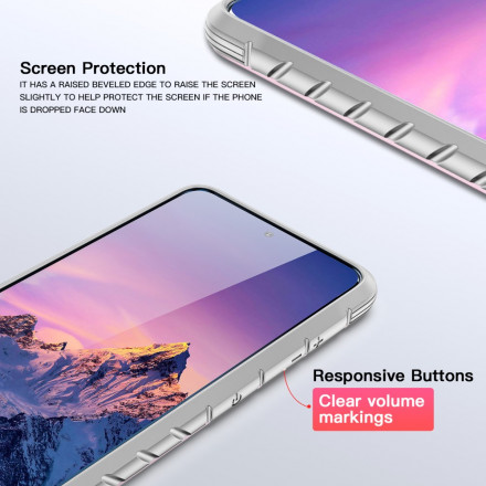 Case Samsung Galaxy S21 5G Hybride Transparent Rebords Bumper