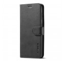Cover Samsung Galaxy S21 5G LC.IMEEKE Effet Cuir