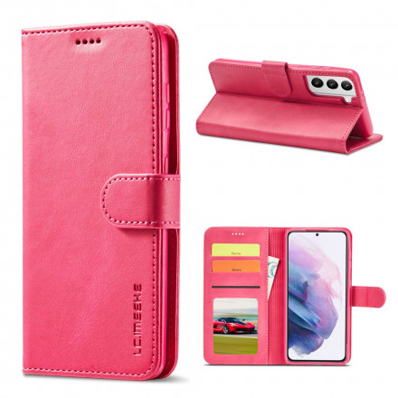 Cover Samsung Galaxy S21 5G LC.IMEEKE Effet Cuir