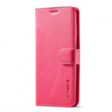 Cover Samsung Galaxy S21 5G LC.IMEEKE Effet Cuir