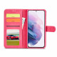 Cover Samsung Galaxy S21 5G LC.IMEEKE Effet Cuir