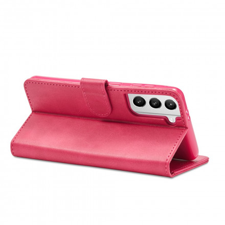 Cover Samsung Galaxy S21 5G LC.IMEEKE Effet Cuir