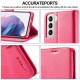Cover Samsung Galaxy S21 5G LC.IMEEKE Effet Cuir