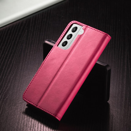 Cover Samsung Galaxy S21 5G LC.IMEEKE Effet Cuir