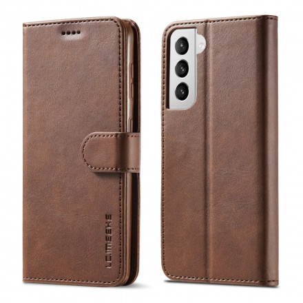 Cover Samsung Galaxy S21 5G LC.IMEEKE Effet Cuir