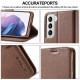 Cover Samsung Galaxy S21 5G LC.IMEEKE Effet Cuir