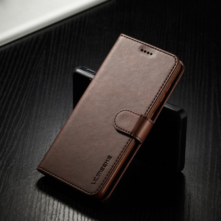 Cover Samsung Galaxy S21 5G LC.IMEEKE Effet Cuir