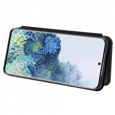 Flip Cover Samsung Galaxy S21 Ultra 5G Carbon Fiber