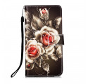 Cover Xiaomi Mi 11 Roses Dorées