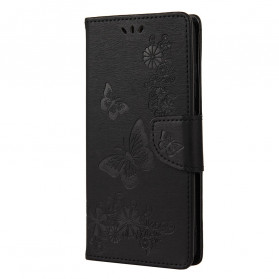 Case Samsung Galaxy A72 5G Splendid Butterflies with Strap