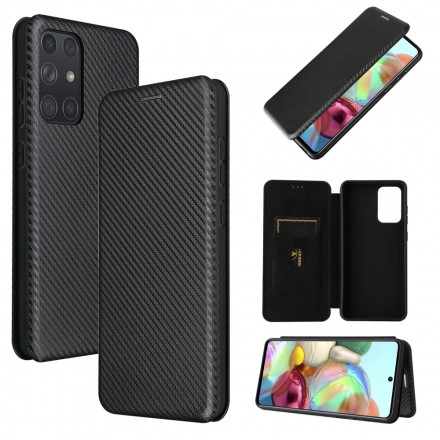 Flip Cover Samsung Galaxy A42 5G Carbon Fiber