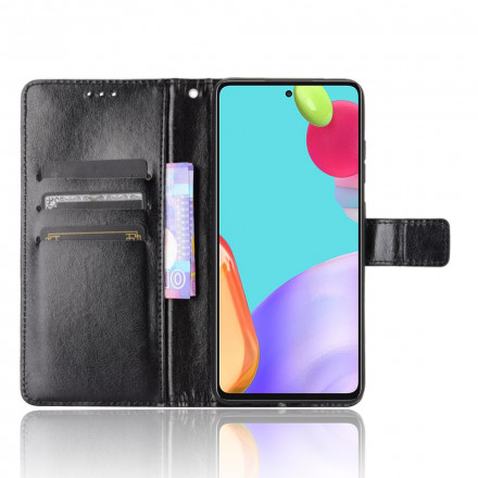 Cover Samsung Galaxy A72 5G Simili Cuir Flashy