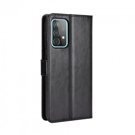 Cover Samsung Galaxy A72 5G Simili Cuir Flashy