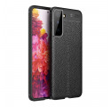 Samsung Galaxy S21 Plus 5G The
ather Case Lychee Effect Double Line