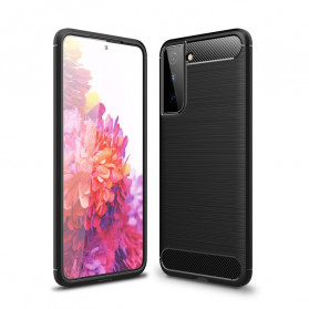 Samsung Galaxy S21 Plus 5G Brushed Carbon Fiber Case