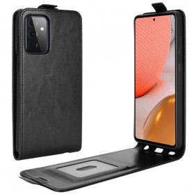 Cover Samsung Galaxy A72 5G Rabat Vertical Effet Cuir