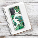 Samsung Galaxy S21 Ultra 5G Clear Case Green Leaves