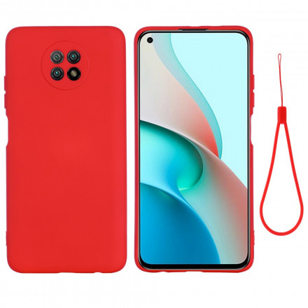 Xiaomi Redmi Note 9 5G / Note 9T 5G Silicone Case Liquid and Strap