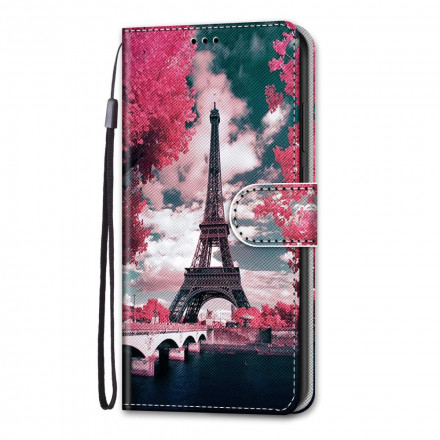 Samsung Galaxy S21 Ultra 5G Case Paris in Flowers