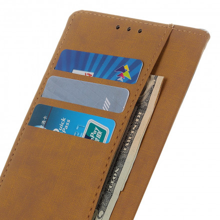 Cover Xiaomi Redmi Note 9 5G / Note 9T 5G Simili Cuir Simple