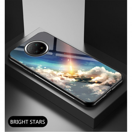 Xiaomi Redmi Note 9 5G / Note 9T 5G Tempered Glass Case Starry Sky