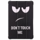 Smart Case Samsung Galaxy Tab A7 (2020) Reinforced Don't Touch Me