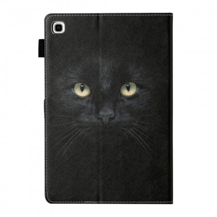 Samsung Galaxy Tab A7 (2020) Case Cat Eyes Black