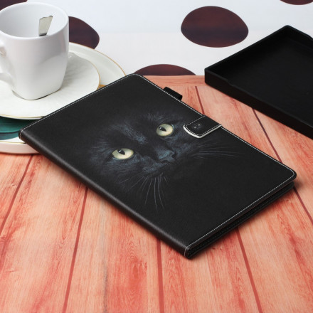 Samsung Galaxy Tab A7 (2020) Case Cat Eyes Black