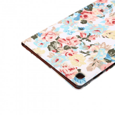 Cover Samsung Galaxy Tab A7 (2020) Fleurs Liberty