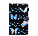 Case Samsung Galaxy Tab A7 (2020) Multiple Butterflies