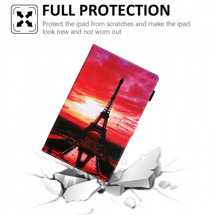 Cover Samsung Galaxy Tab A7 (2020) Sunset Tour Eiffel
