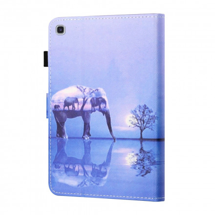 Case Samsung Galaxy Tab A7 (2020) Elephant Art