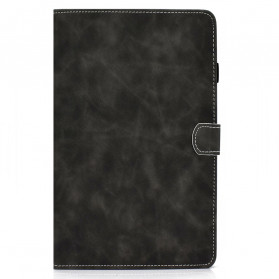 Cover Samsung Galaxy Tab A7 (2020) Effet Cuir Design Vintage