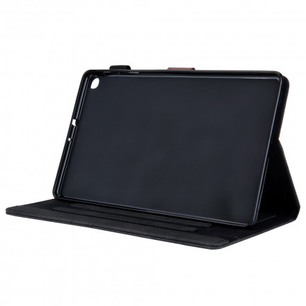 Cover Samsung Galaxy Tab A7 (2020) Style Cuir Classique