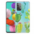 Case Samsung Galaxy A52 5G Cactus Aquarelle