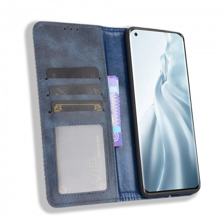 Flip Cover Xiaomi Mi 11 Vintage Leather Effect