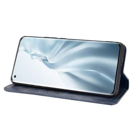 Flip Cover Xiaomi Mi 11 Vintage Leather Effect