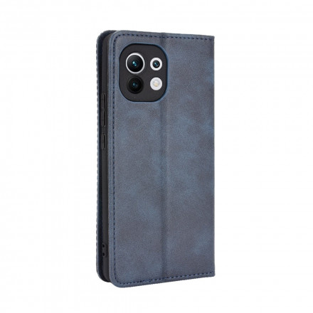 Flip Cover Xiaomi Mi 11 Vintage Leather Effect