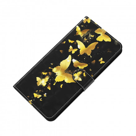 Cover Samsung Galaxy A32 5G Papillons Jaunes