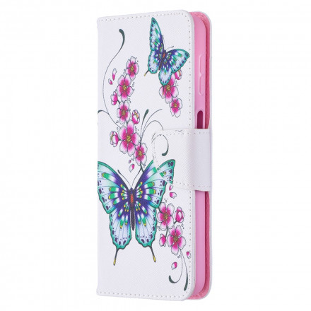 Cover Samsung Galaxy A432 5G Papillons Aquarelle