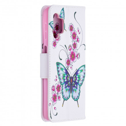 Cover Samsung Galaxy A432 5G Papillons Aquarelle