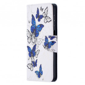 Cover Samsung Galaxy A432 5G Papillons Aquarelle