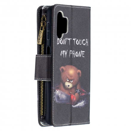 Samsung Galaxy A32 5G Zipped Pocket Bear Case