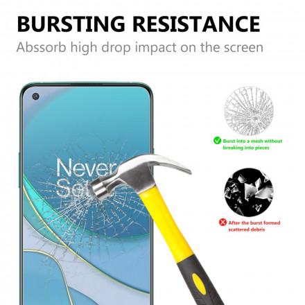 Tempered glass protection for the OnePlus 9 screen