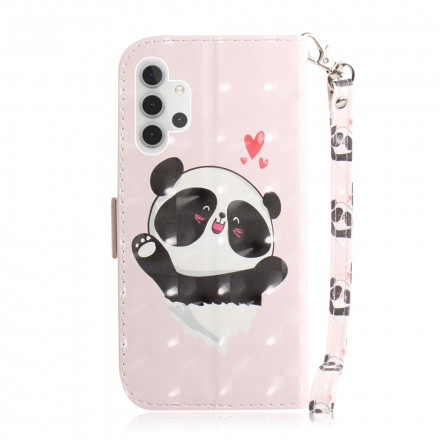 Samsung Galaxy A32 5G Panda Love Strap Case